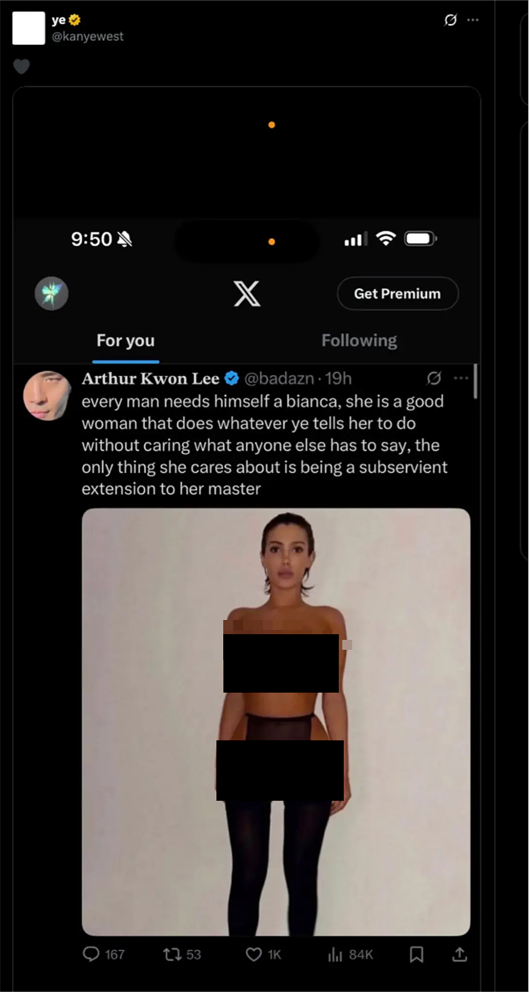 侃爷老婆穿渔网吊带现身西班牙！两口子不再闹离婚，比安卡竟成功夺权当经纪人？网友：但还是穿这…（组图） - 16