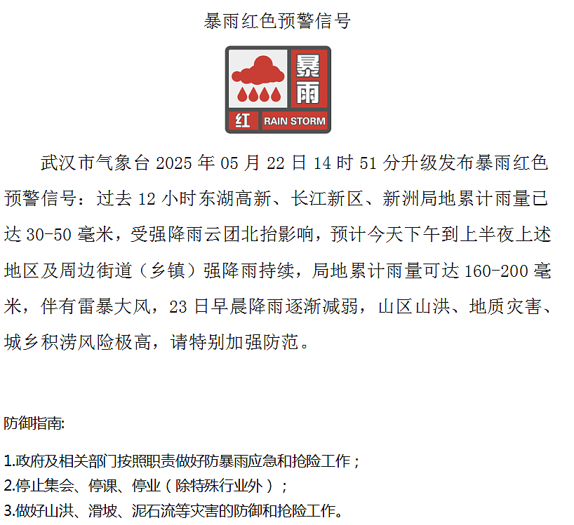 武汉发布暴雨临灾警报，武大校门口被淹（组图） - 3