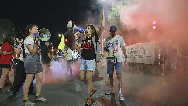加沙战争:以色列民众游行反战,民意是否开始逆转(组图) - 1