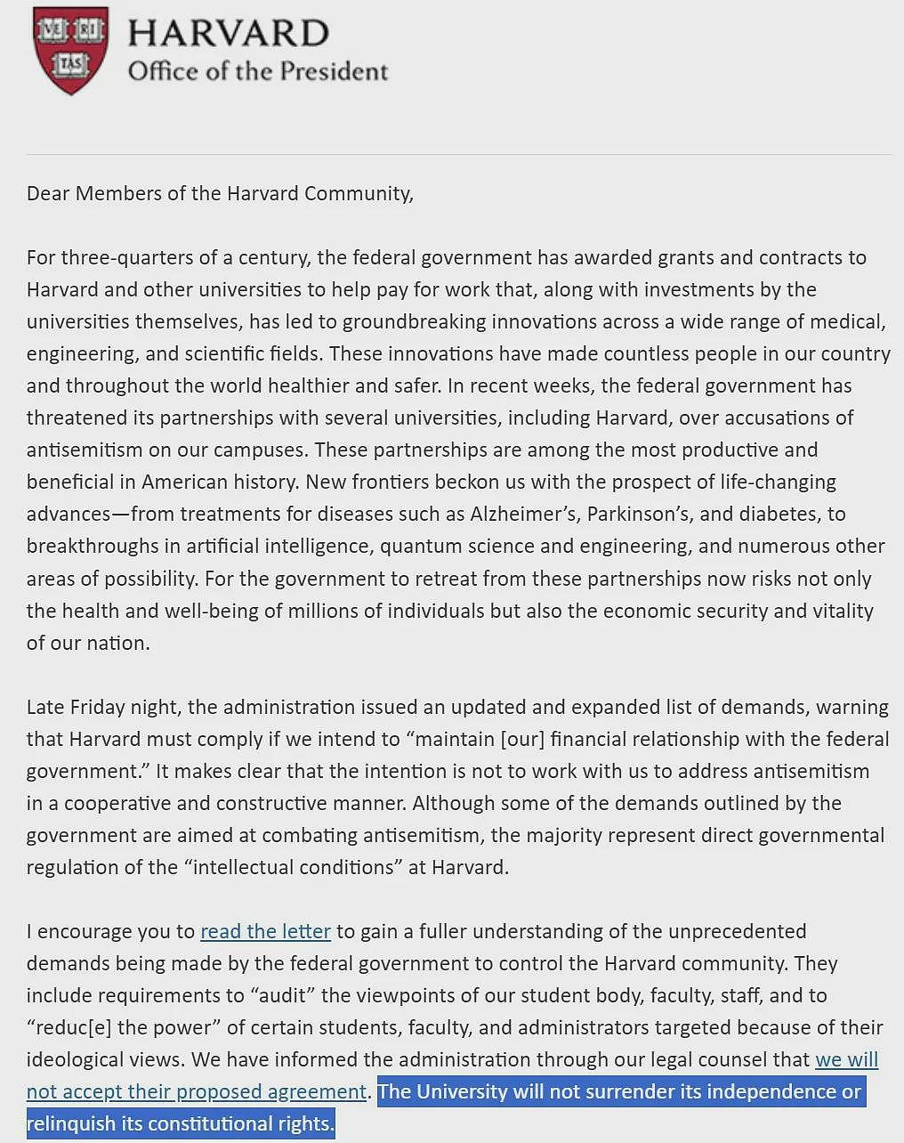 离谱！特朗普下令禁止哈佛招收国际学生，并将强迫国际学生转学（组图） - 6
