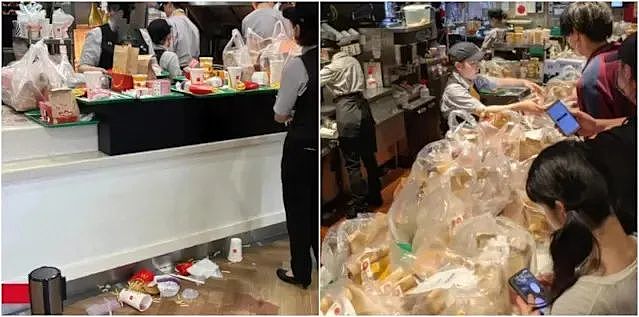 中国黄牛抢爆吉伊卡哇！麦当劳餐点丢满地，日本网气炸：毫无道德（组图） - 7