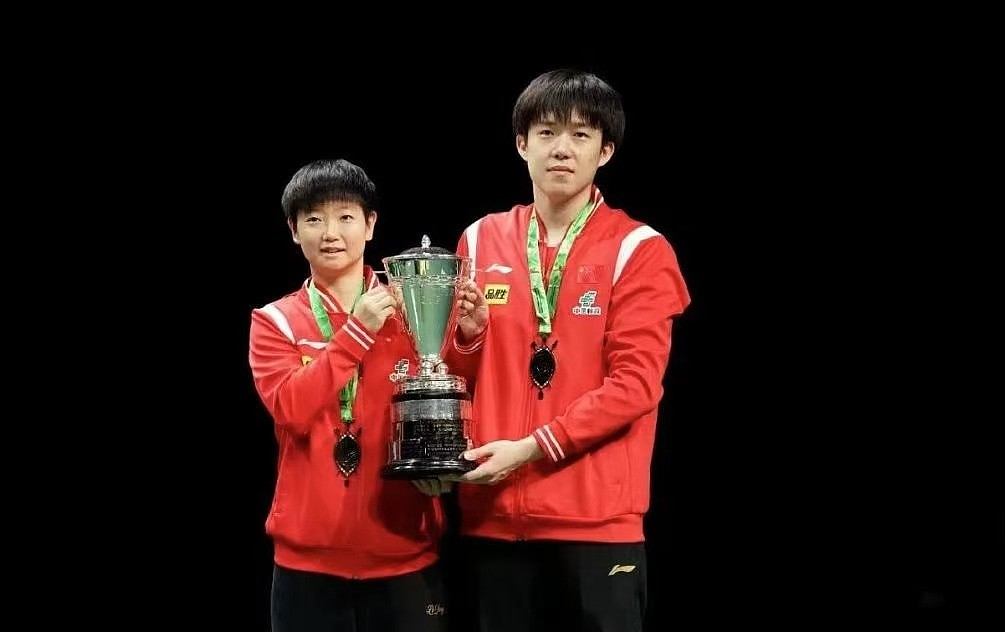 多哈世乒赛首冠诞生！王楚钦孙颖莎3-1力克日本强敌，混双三连冠创造历史（组图） - 4
