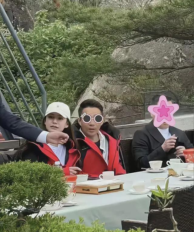汪小菲马筱梅游黄山，马筱梅无修图脸长皮肤黑个矮，与大S反差大（组图） - 5