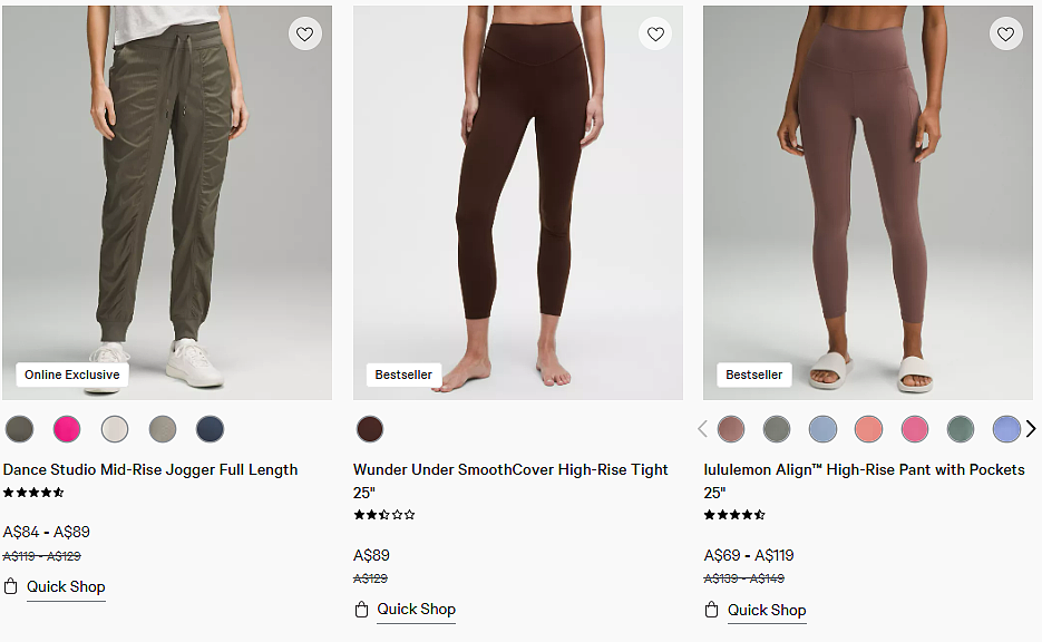 放大招了！Lululemon澳洲官网年中特卖开始！款式超多~（组图） - 2