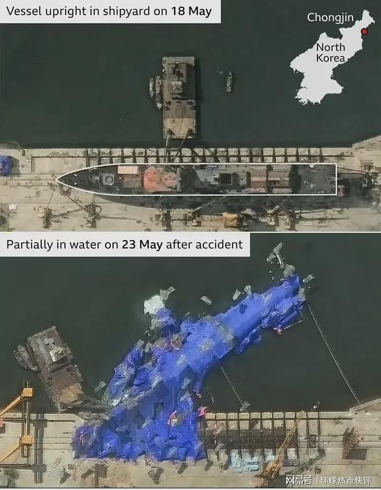 朝鲜津浦船厂被曝用猪油混合机油做润滑剂，滑道为苏联遗留已生锈（组图） - 1