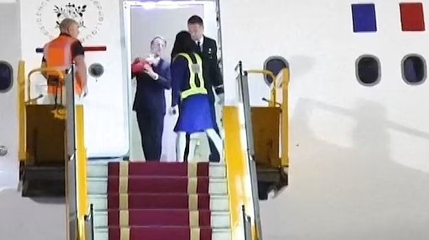视频爆红网络!法国总统被老婆“掌掴”,想拉老婆手还被拒了(组图) - 3