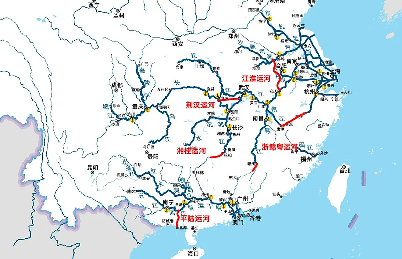 中国拼命“挖运河” 背后是真正的国运之战（组图） - 5