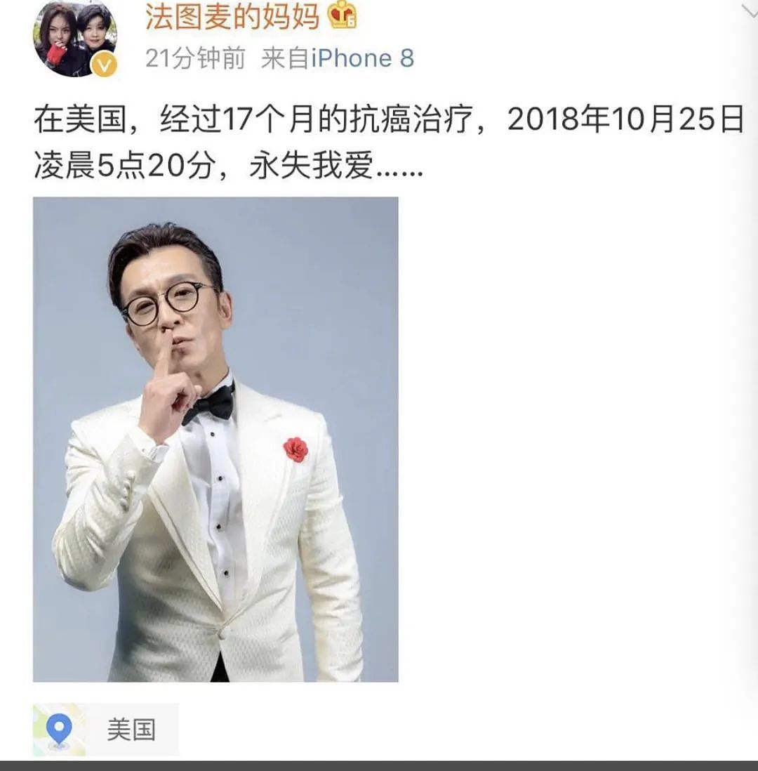 别再可怜李咏了！离世6年后医生曝光离世真相，为何选择葬身美国（组图） - 1