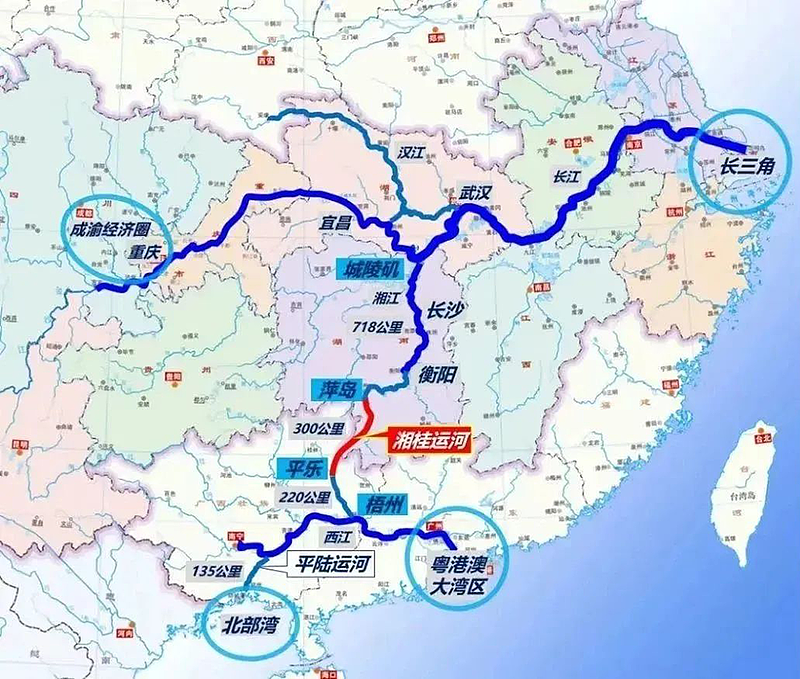中国拼命“挖运河” 背后是真正的国运之战（组图） - 4