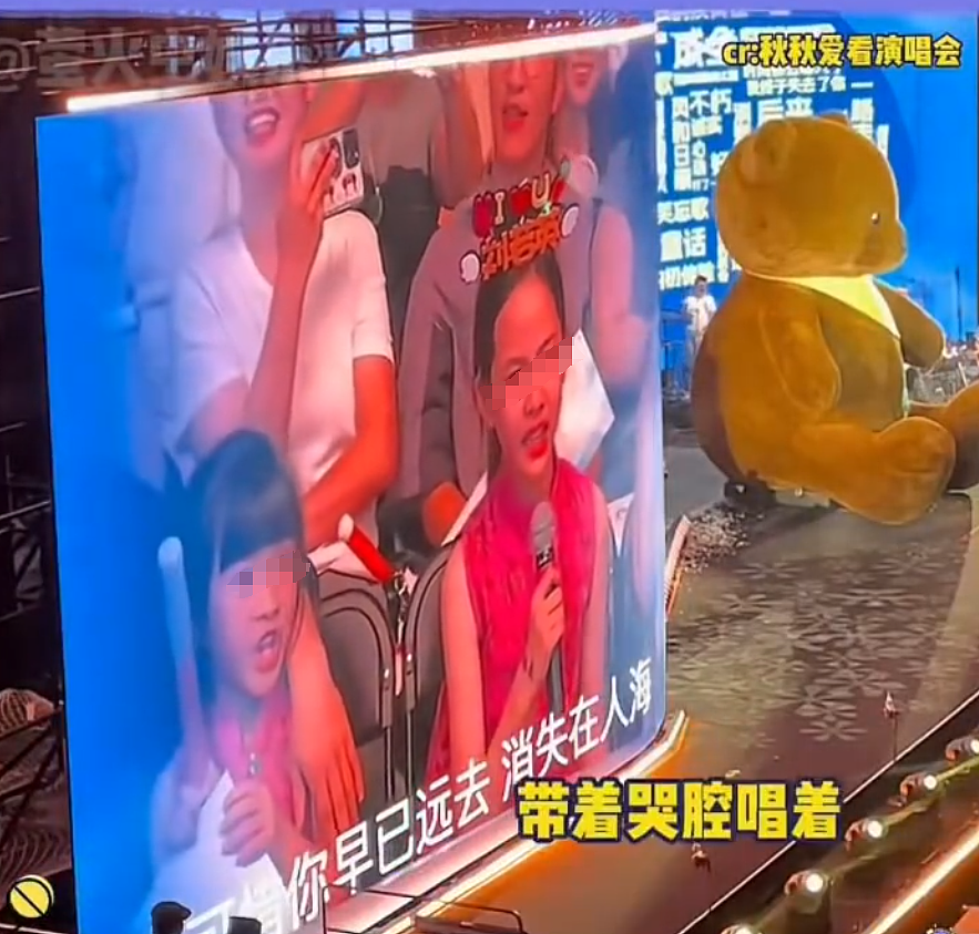 刘若英演唱会两姐妹抢歌大翻车!所有人都在笑,只有姐姐在难过地哭(视频/组图) - 10