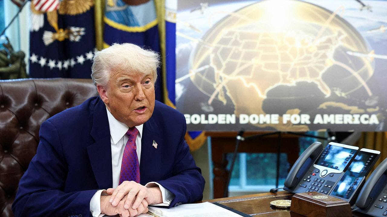 特朗普：倘加拿大成为美国第51州，可免费使用“金穹”系统（组图） - 1
