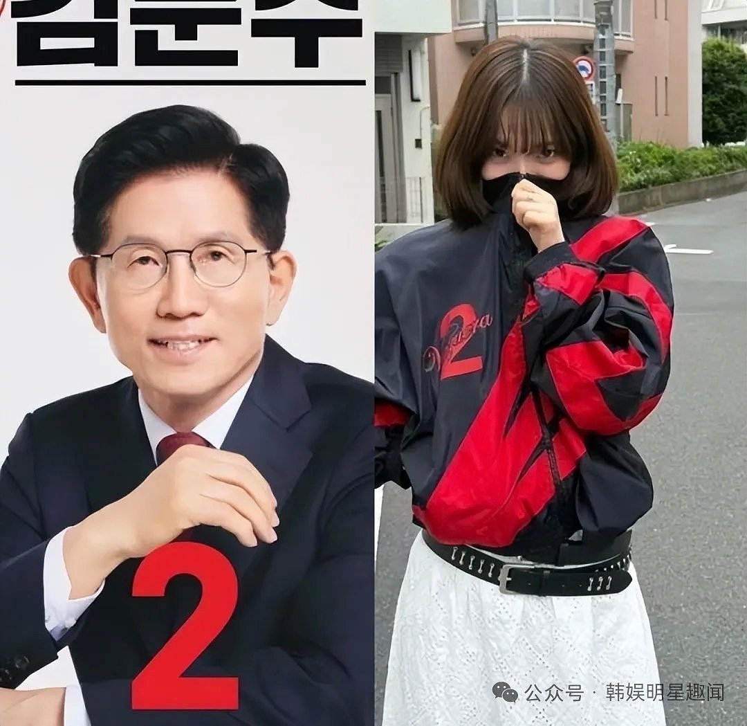 大选前夕，韩女团成员穿印数字“2”红衣引争议（图） - 1