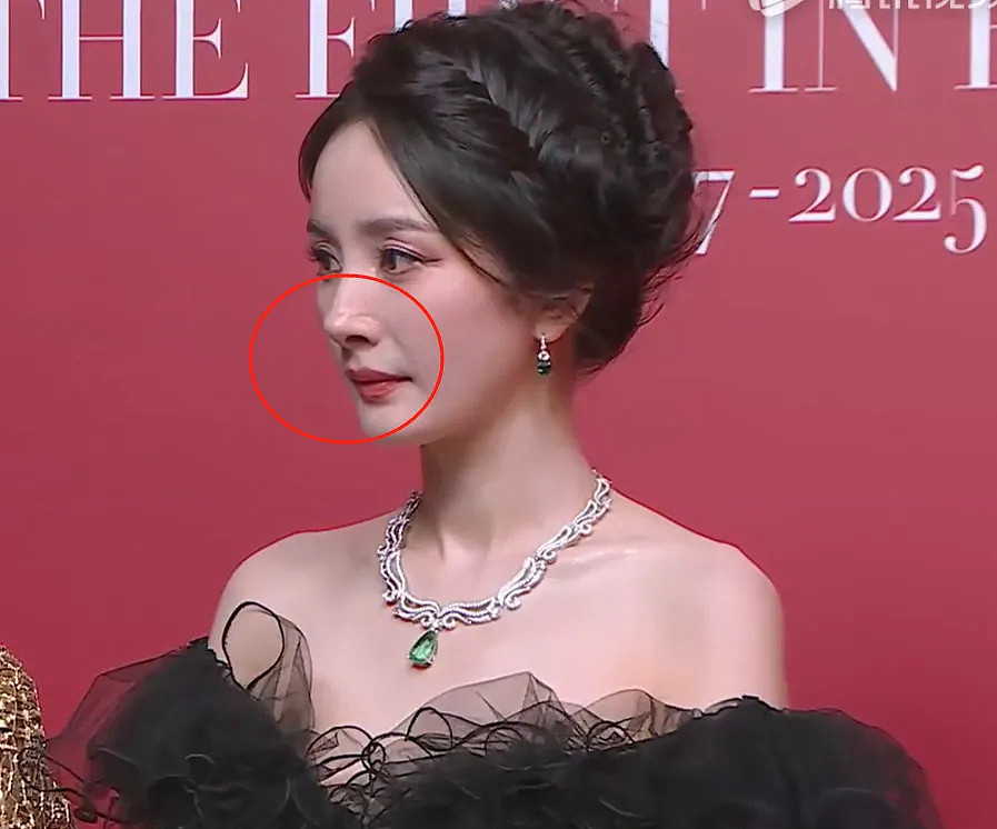 大驼背、躲镜头、鼻尖分家!芭莎这一夜,杨幂的状态和格局全暴露(组图) - 14
