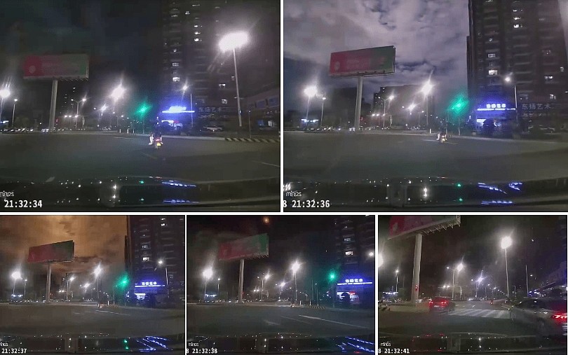 广东海南多地拍到耀眼发光体！网友：突然一声巨响，天都被照亮了！专家回应（视频/组图） - 1