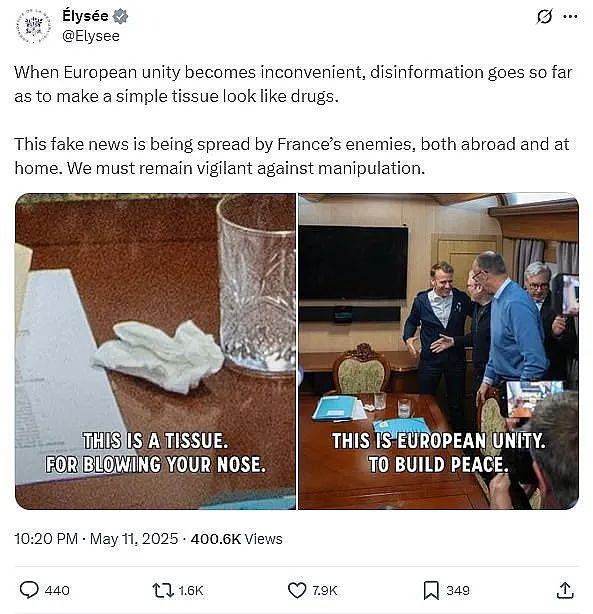 马克龙带妻子出访越南，还没下飞机就遭到妻子打脸！网友：恩爱人设翻车？！（组图） - 13