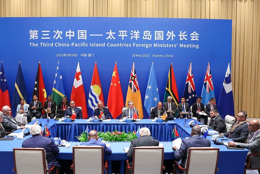 太平洋岛国在与中国的外长会上支持北京对台湾的主张（组图） - 1