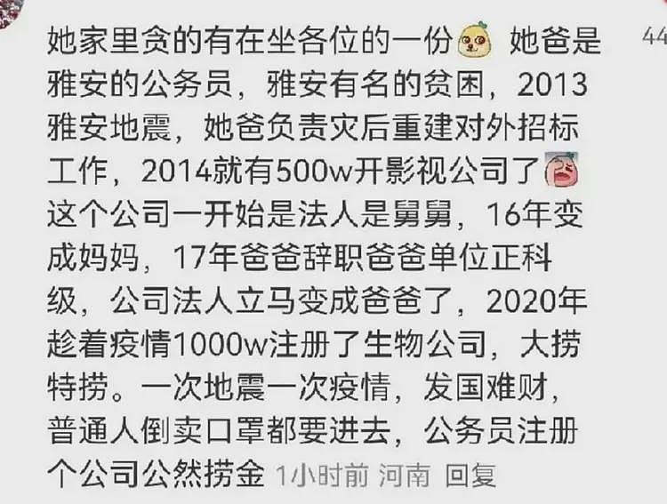 黄杨钿甜天价耳环是真的！被曝200万替换演员，其父关联人被双开（组图） - 6