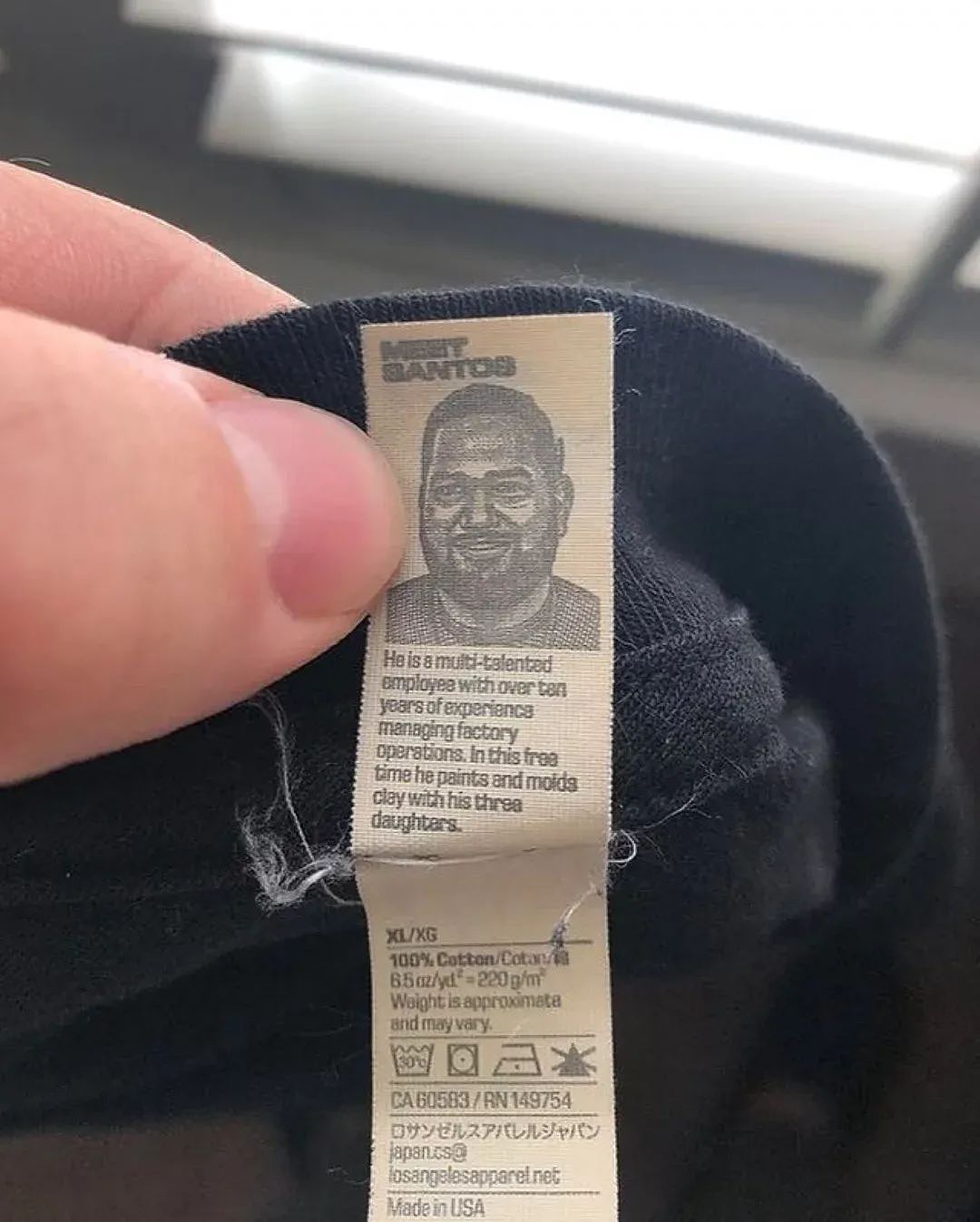 暖心还是作秀？洛杉矶服装品牌将工人的脸和名字印上标签惹争议！网友：这个设计真有人买单吗（组图） - 8
