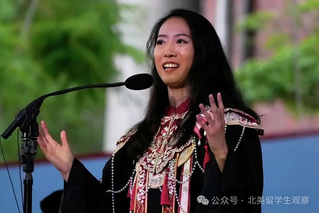 哈佛战胜川普这天,史上首位在哈佛毕业演讲的中国女生震撼全场(组图) - 5