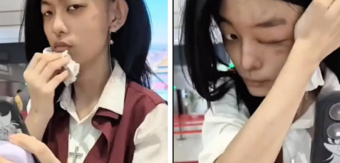 女子化妆太浓无法过关,在机场被强制卸妆引发争议(组图) - 4