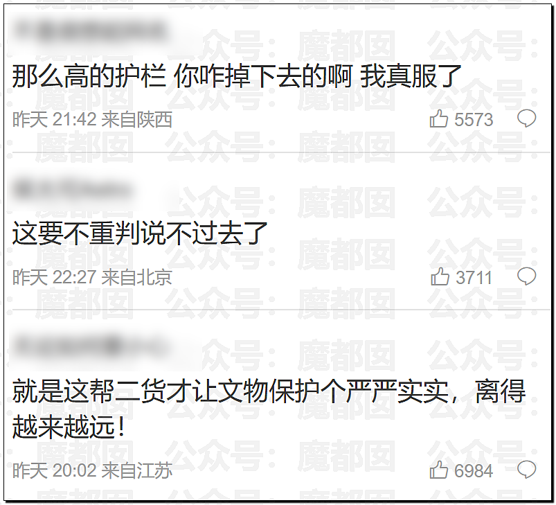 男子跳入俑坑推倒兵马俑摆出奇特姿势，脸上浮现诡异表情！西安警方通报（视频/组图） - 8