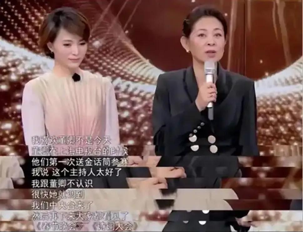 董卿再拿话筒回归舞台!昔日央视一姐端庄优雅美爆了(图) - 5