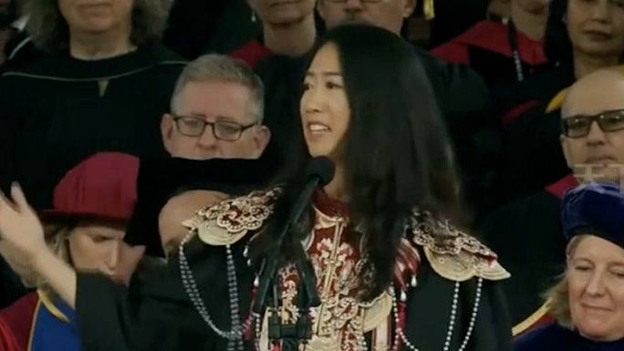 哈佛中国女孩的演讲，为什么引发网络剧烈争议（组图） - 1