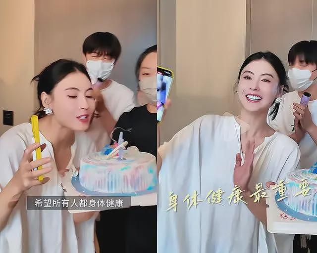 张柏芝晒端午vlog!大儿子从新加坡给她带最爱的蛋糕,幸福到流泪(组图) - 17