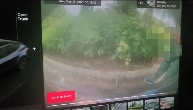 印度男子路边“放飞自我“，拿华人车子当公厕了？行车记录仪拍下辣眼一幕！（组图） - 2