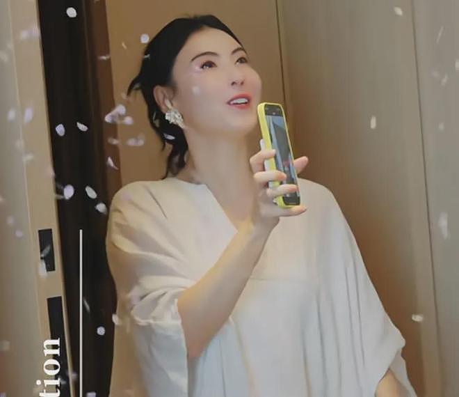 45岁张柏芝撞脸向太，分享和儿子相处日常，网友感慨她很会教孩子（组图） - 5