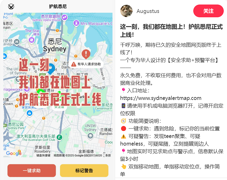 悉尼华人团结起来了！“护航悉尼”上线，“一方有难、八方支援”（组图） - 3