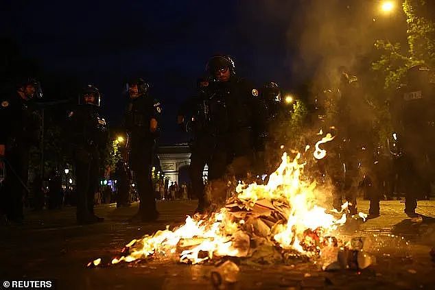 巴黎赢了球烧了城！香街火光冲天又成战区，一夜2人丧生559人被捕（组图） - 2