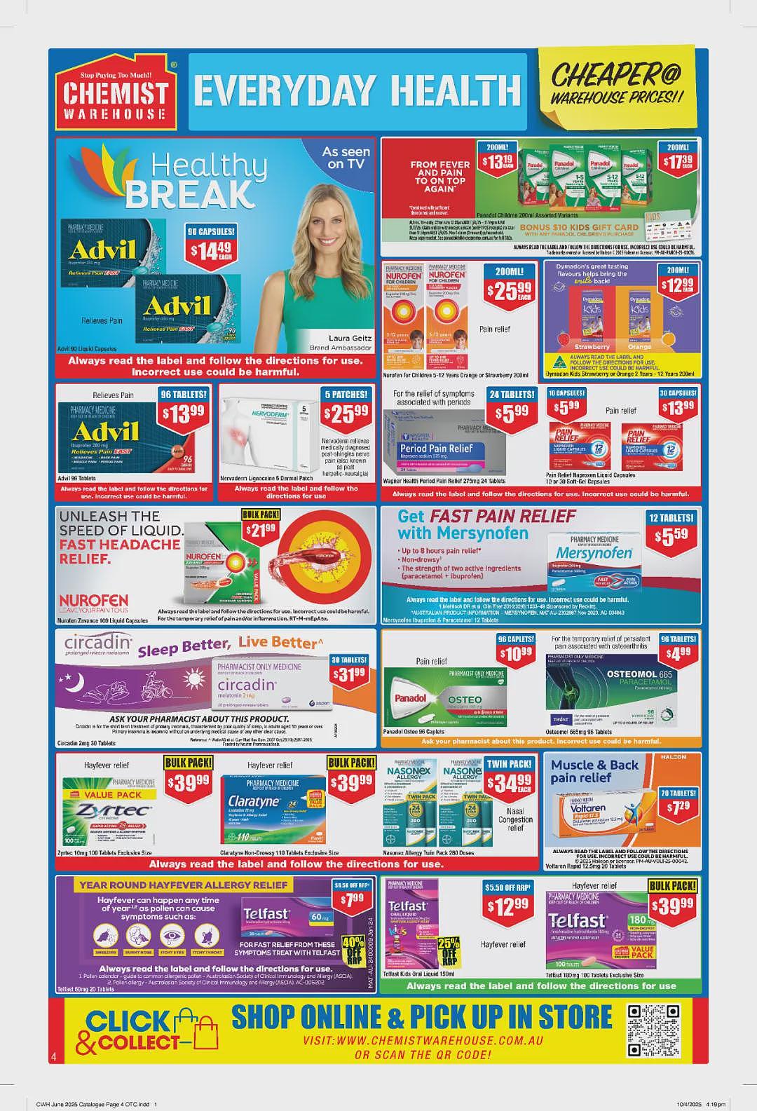 【Chemist Warehouse】药店最新一期优惠目录（组图） - 2