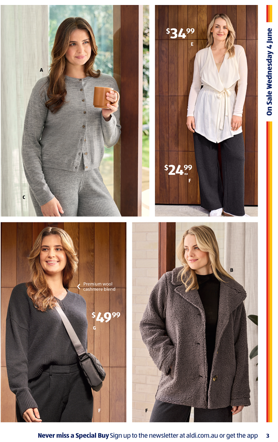 继续加衣服!【Aldi】最新一期特价品(组图) - 2