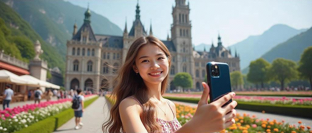 困在欧洲网红景点的中国女人(组图) - 1