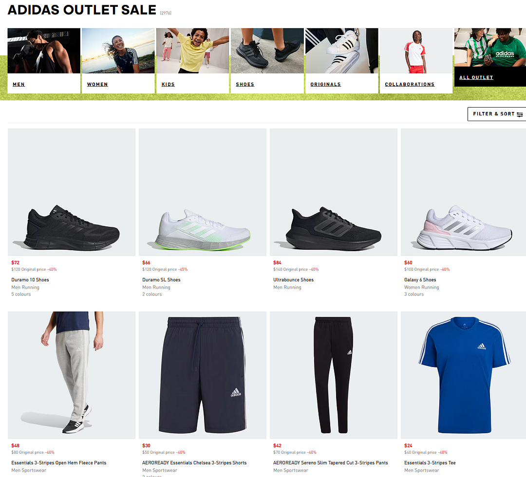 搏命!【Adidas】澳洲官网,阿迪达斯再减45%(组图) - 1