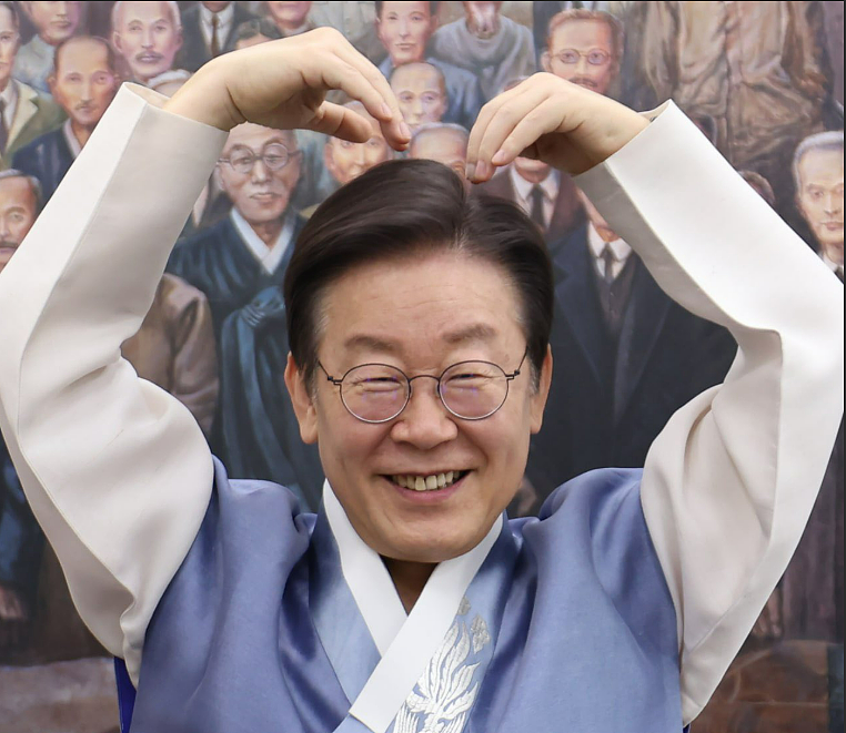 李在明当选韩国总统!曾连夜直播翻墙进国会,为击败尹锡悦(组图) - 9