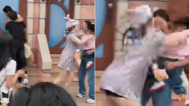 上海迪士尼现惊人一幕：攻击女童，衣不遮体…（组图） - 1
