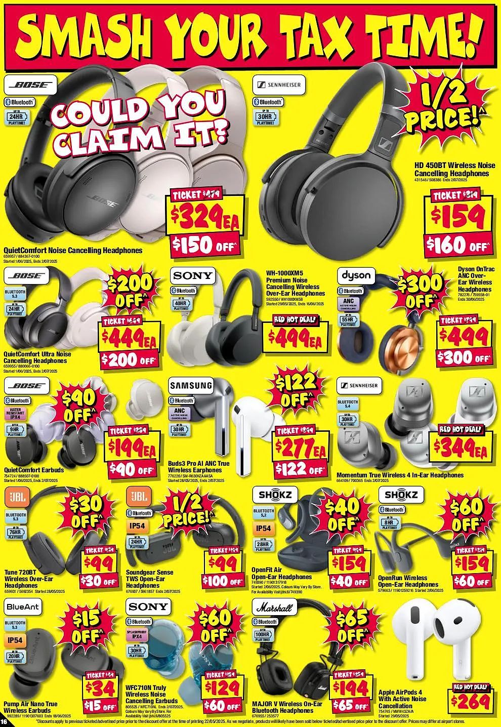 薅退税季开始！【JB Hi-Fi】6月5日至11日优惠目录（组图） - 16