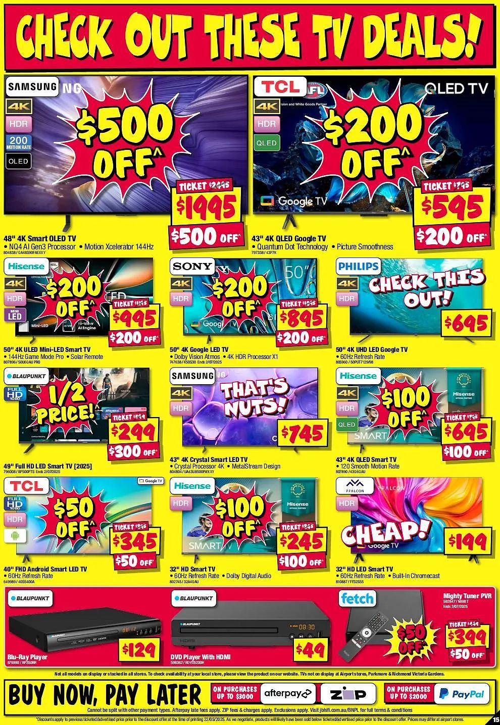 薅退税季开始！【JB Hi-Fi】6月5日至11日优惠目录（组图） - 15