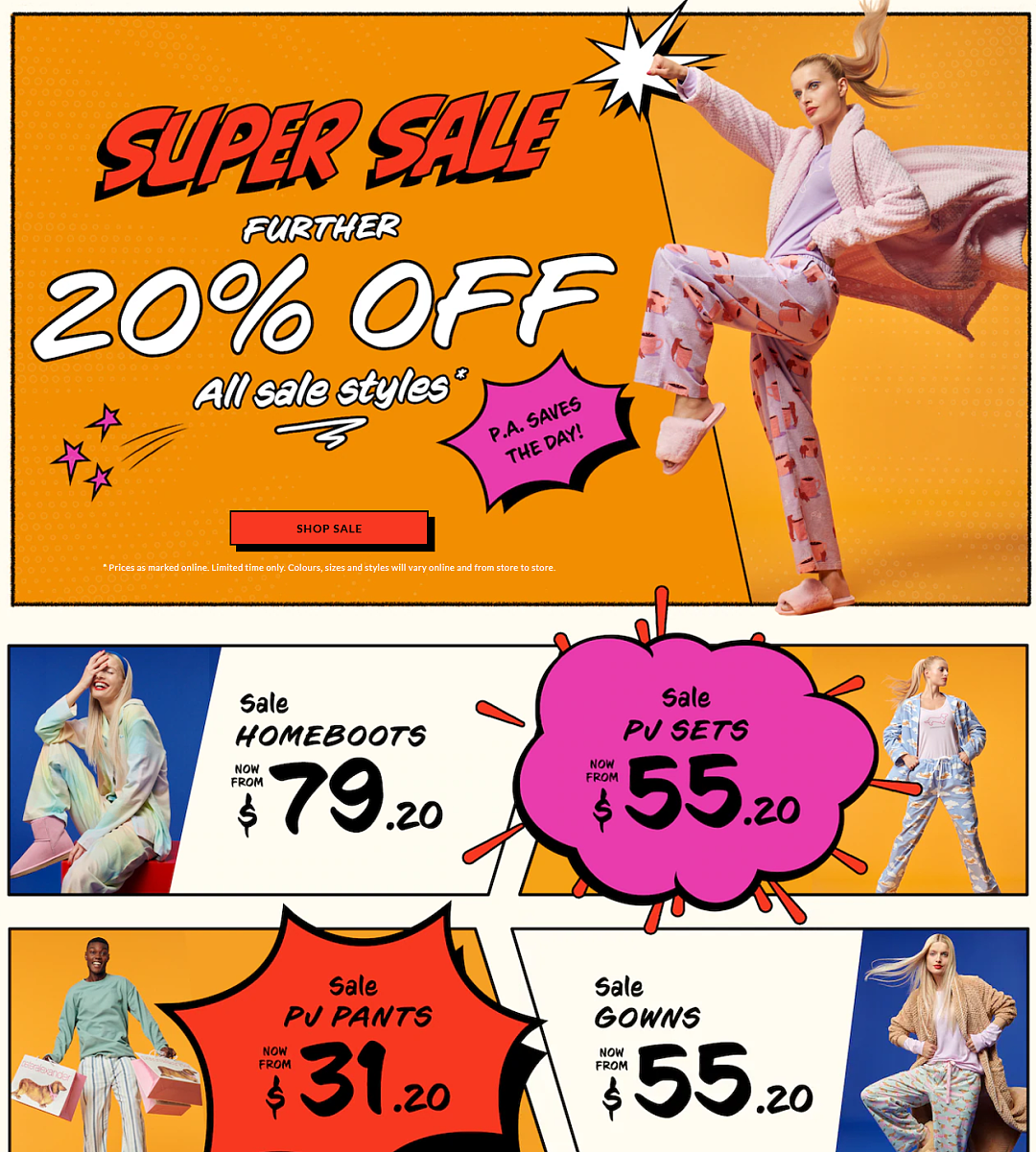 【Peter Alexander】高颜值睡衣/居家服财年末折上折大特卖开始（组图） - 1