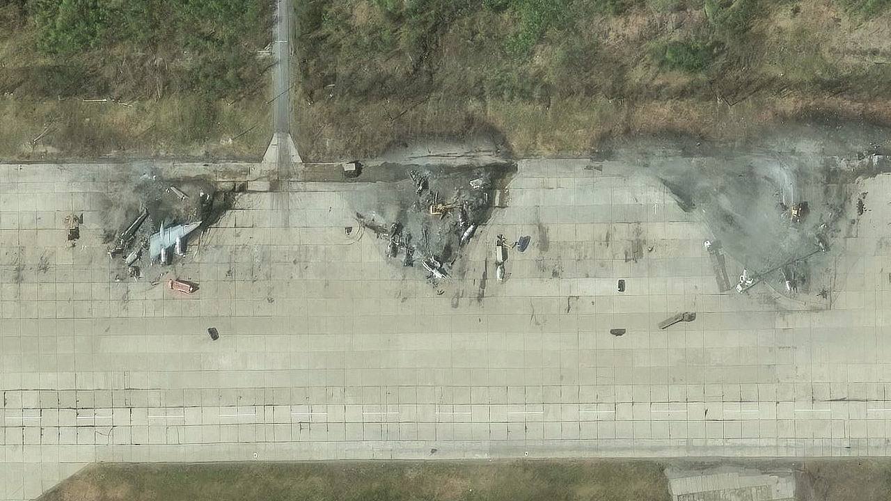 乌克兰无人机破坏俄军机！路透社：美国评估摧毁数目比乌方声称少（组图） - 1