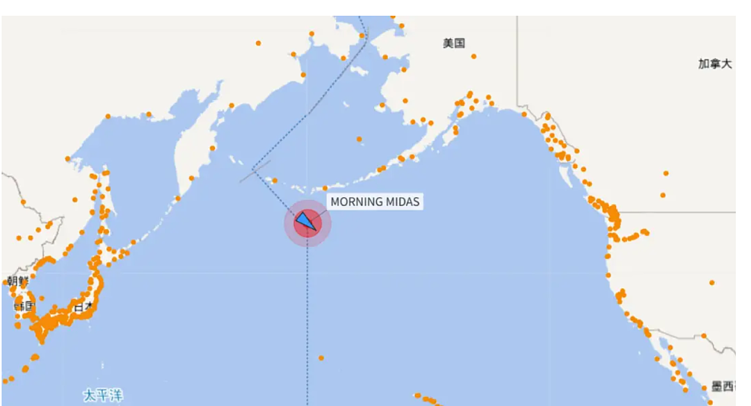 赔惨了!载着3000多辆车,从中国出发的货轮在海上起火(组图) - 1