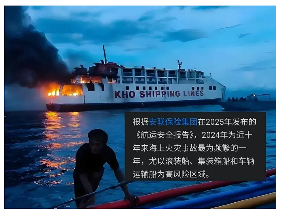 赔惨了!载着3000多辆车,从中国出发的货轮在海上起火(组图) - 6