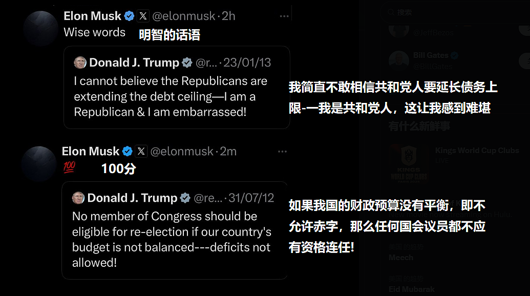 史上最贵对喷:马斯克骂特朗普,蒸发1万亿元(组图) - 10