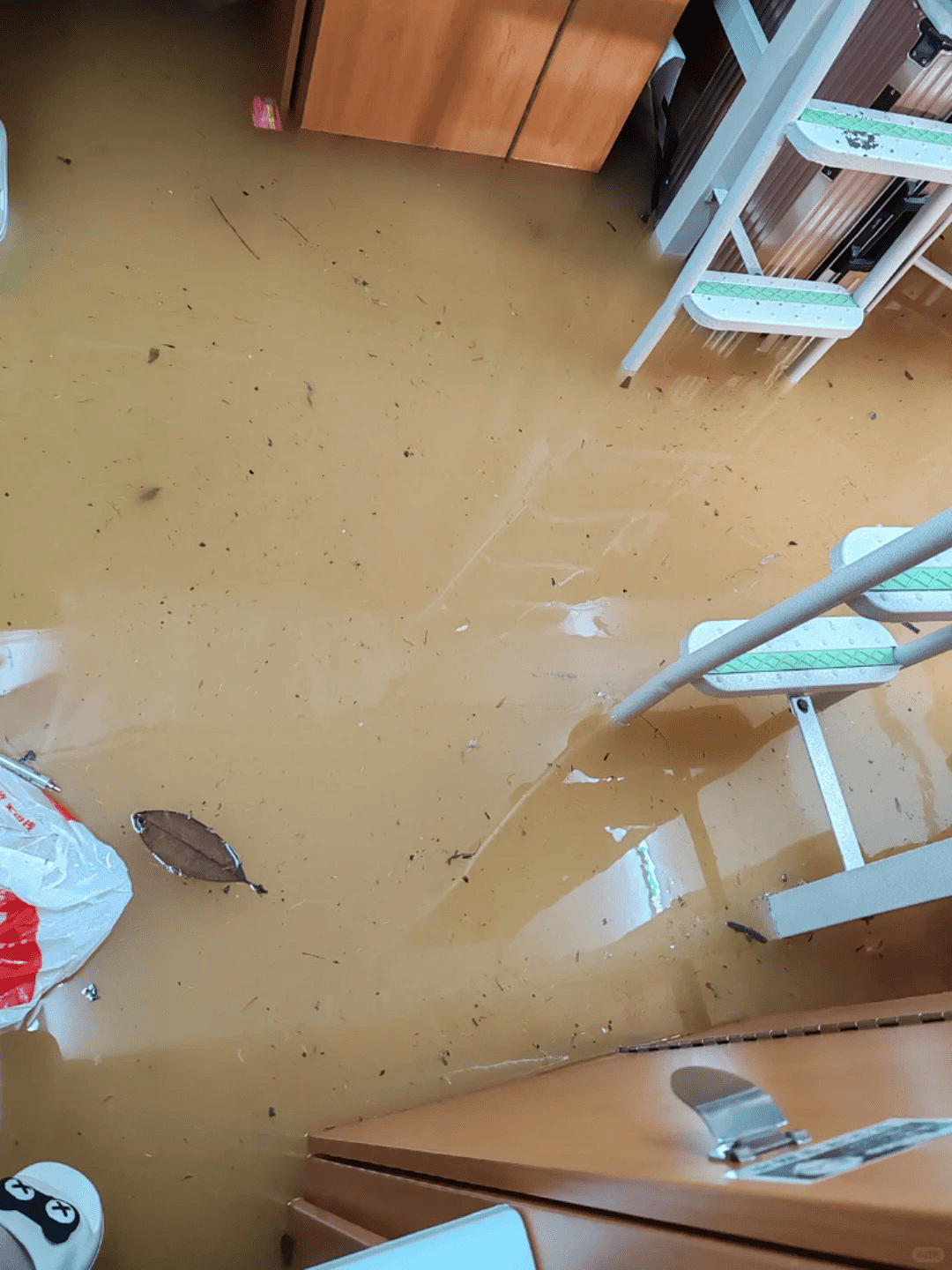 长沙大学宿舍因暴雨被淹，学生：两年三淹积水到脚踝，校方回应 （视频/组图） - 2
