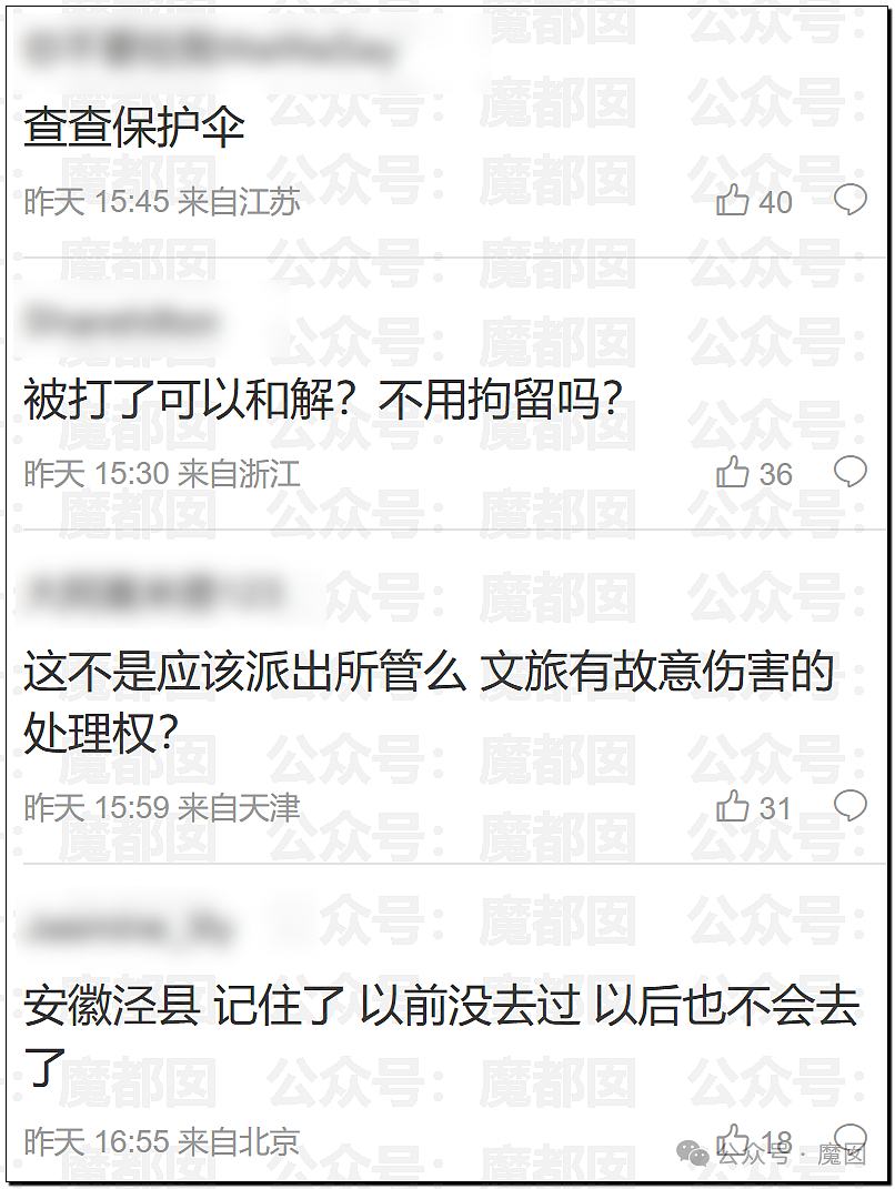 江苏男子携妻女到安徽旅游，因停车问题被众人围殴，4岁女儿哭得撕心裂肺（视频/组图） - 9