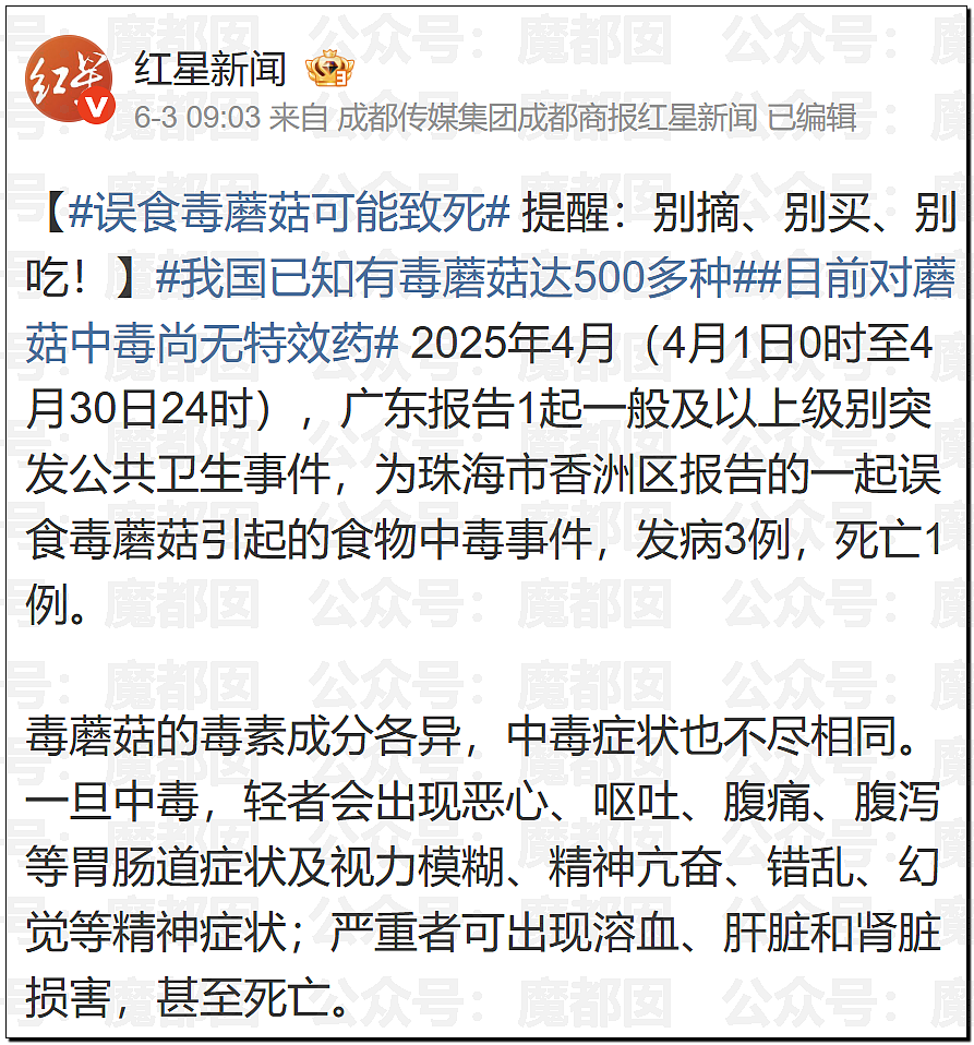 震撼!小仙女自曝在校园采食毒蘑菇中毒,送医后向校方索赔成功(组图) - 40