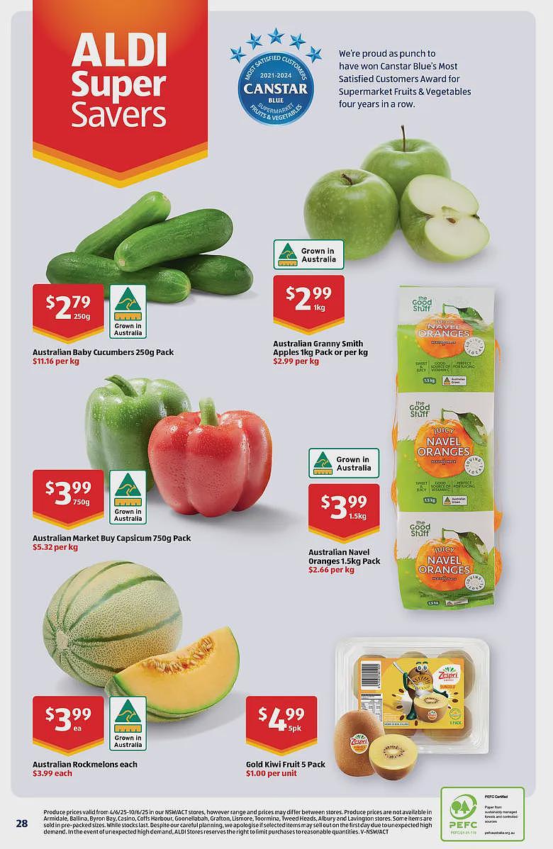本周最新!澳洲各大超商特价商品一网打尽,大批好物骨折破半价!Woolworths、Coles、Aldi、UMall…(组图) - 125