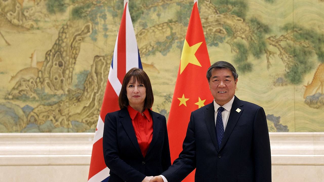 中美贸易伦敦谈判前夕，何立峰先晤英财相（组图） - 1